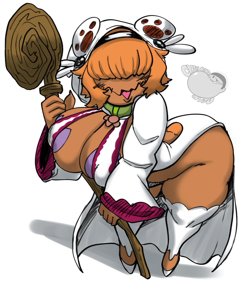 GreatChinGod's tweet photo. White Mage Tibberz https://t.co/6TWMHwWNYS