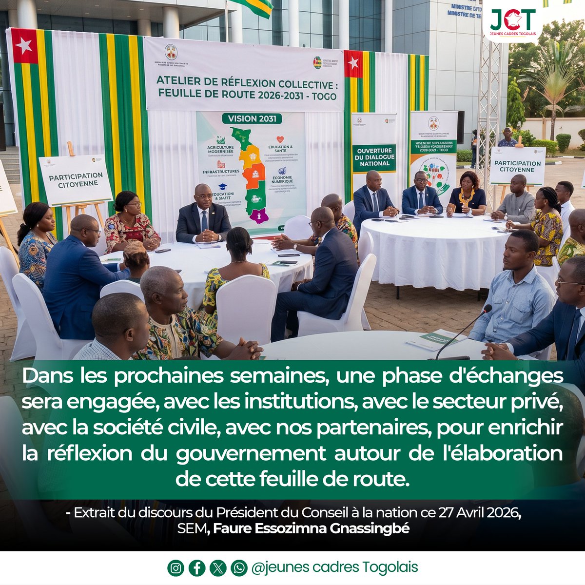 Jeunes Cadres Togolais tweet media