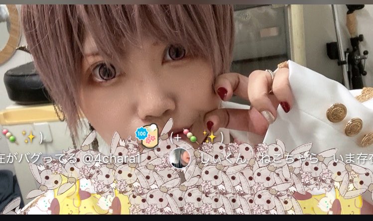 ツイキャスさんのトップにプリンさん添えられてる僕、と、 プリンさん