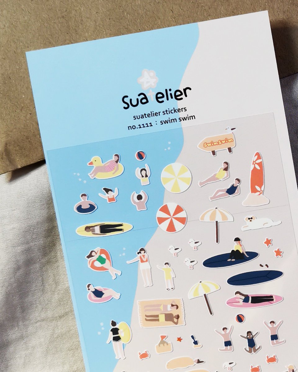 bypeer_zp's tweet image. : swim swim
/ sticker matt coated paper
/ size 9.8x 19 cm. (1 sheets)

/ ราคา 80 บาท ค่าส่ง 40 บาท

✨สอบถาม-สั่งซื้อ DM ได้เลยน้า 🥰

#suateliersticker #슈아뜰리에 #sticker #diary #daily #สติกเกอร์ #stickermemo #stationery #deco #happiness #สติกเกอร์เกาหลี #ไดอารี่ #แพลนเนอร์