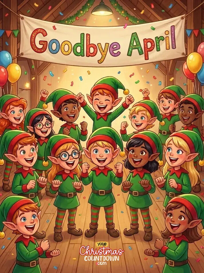 christmas_clock's tweet photo. Goodbye April 👋
🕒 https://t.co/08kJVAWqc2 🎄🎅 https://t.co/C4YllJHT5a