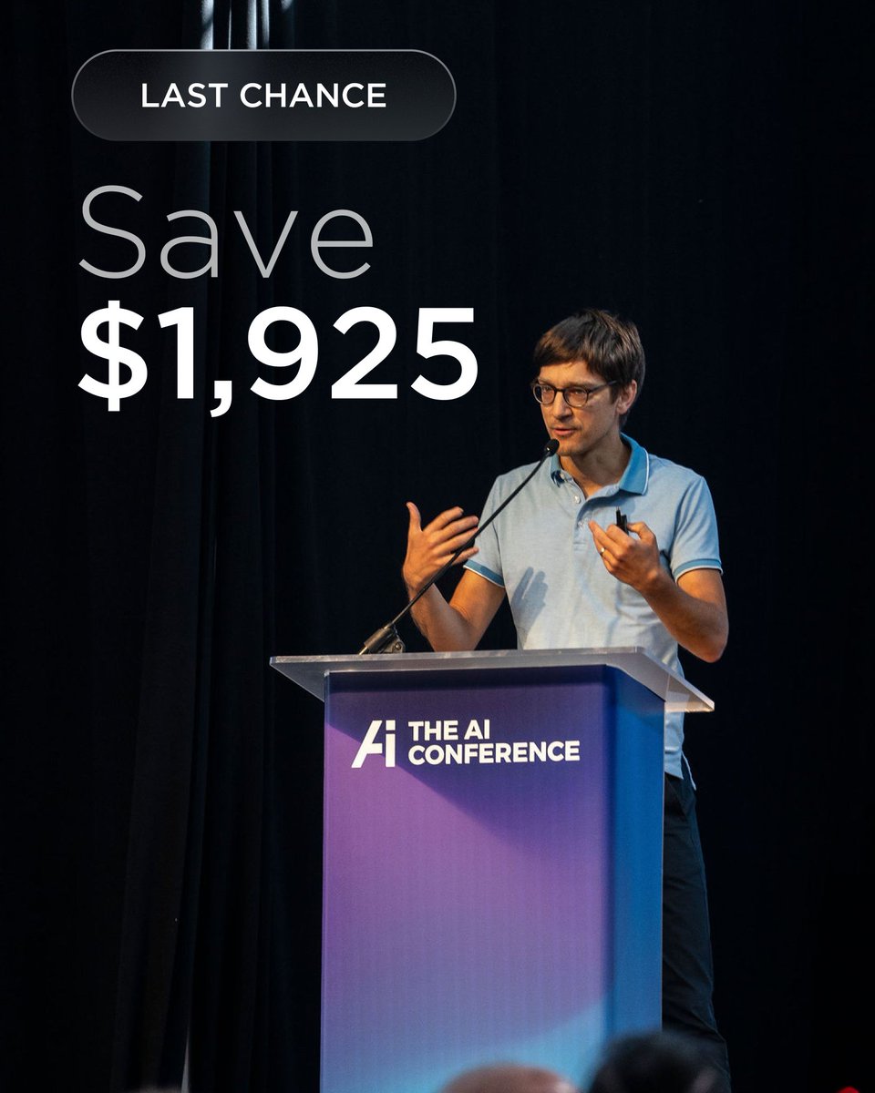 The AI Conference tweet media