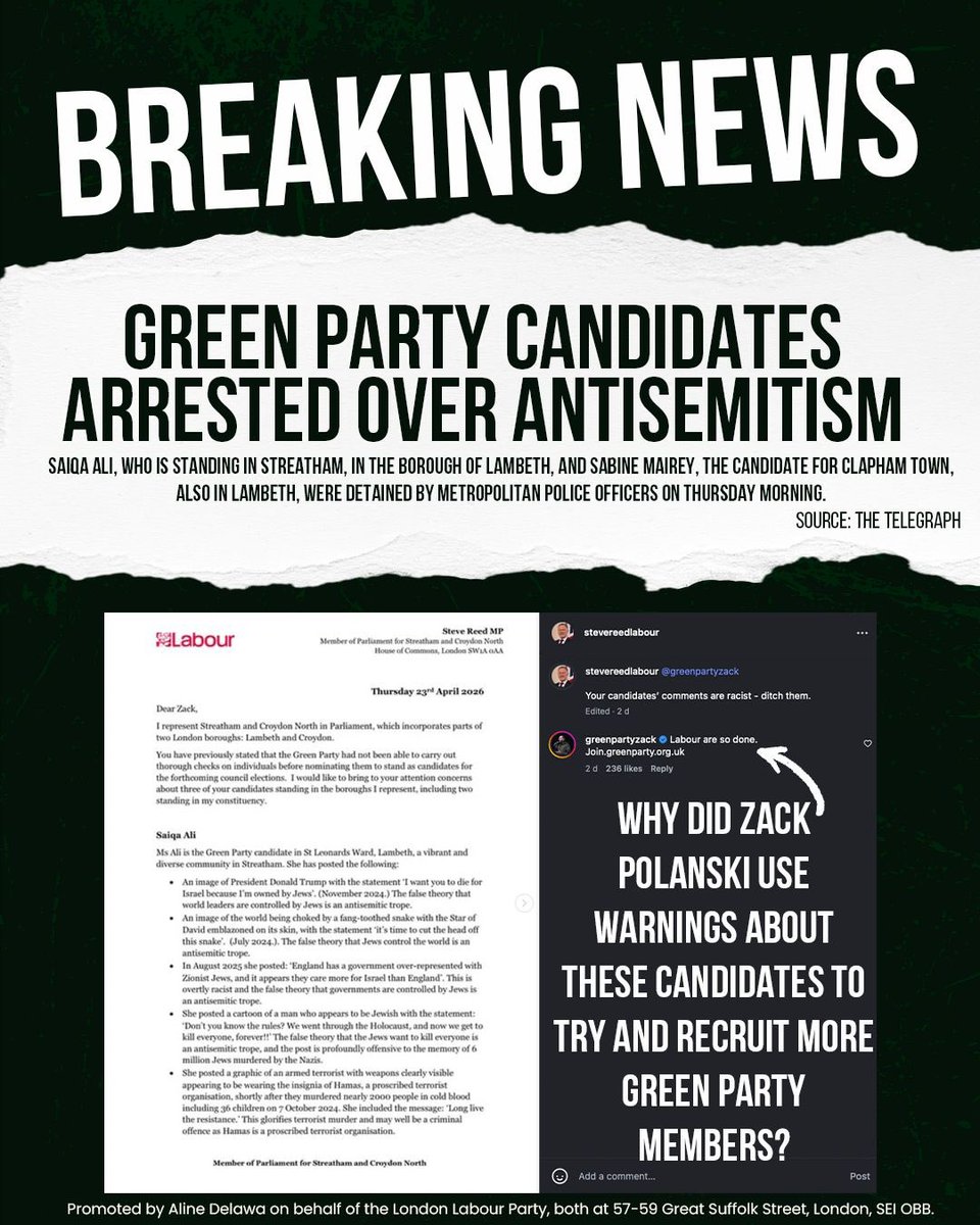 London Labour tweet media