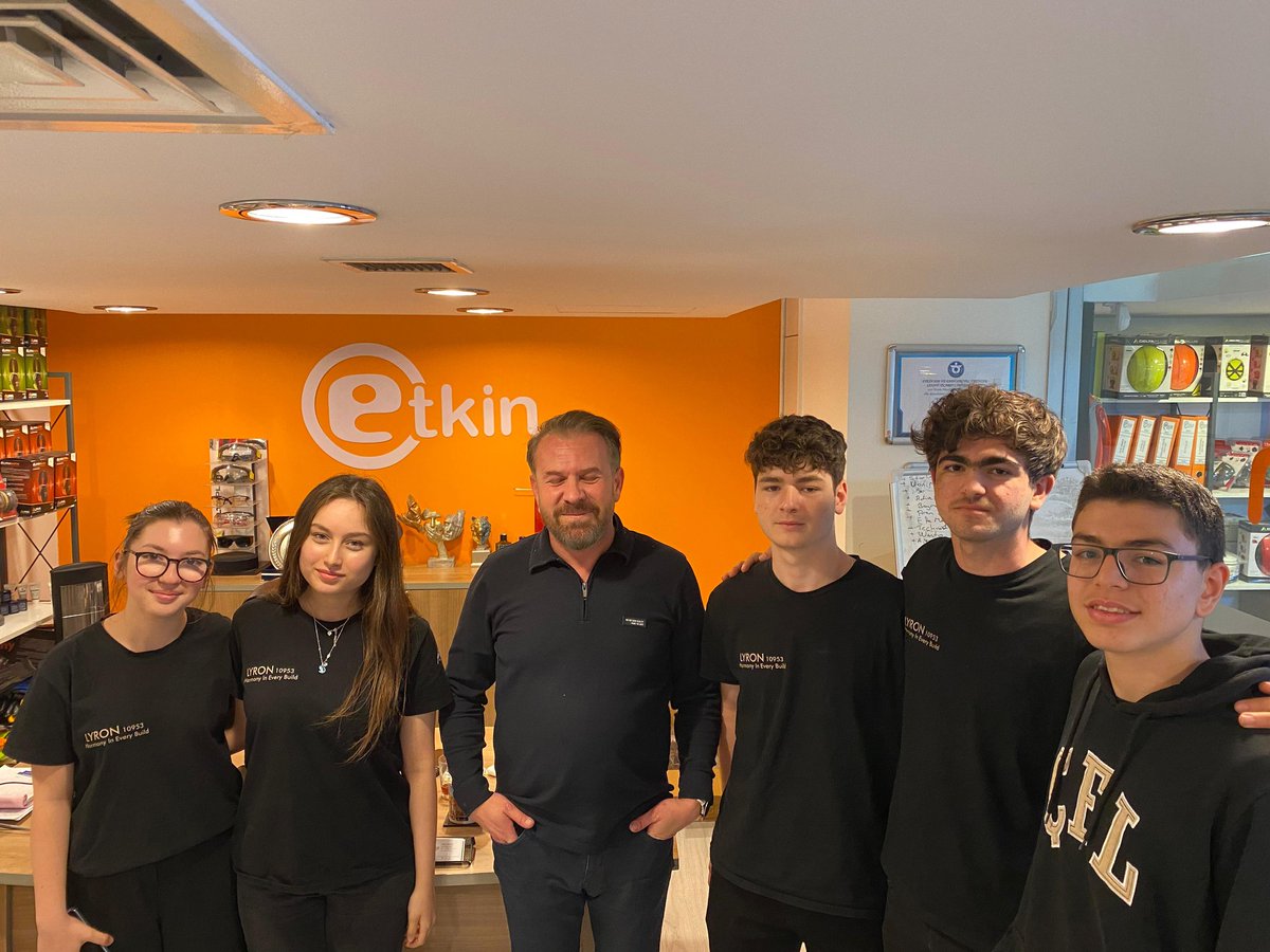 frclyron's tweet photo. Etkin İş Güvenliği ile gerçekleştirdiğimiz sponsorluk görüşmemizde takımımızın çalışmalarını paylaştık, FIRST Robotics Competition sürecini anlattık ve güçlü bir iş birliğine imza attık. Bize olan destekleri için teşekkür ederiz.
#firstroboticscompetition #FRC #FIRST #teamlyron https://t.co/F0VGTFtdCO