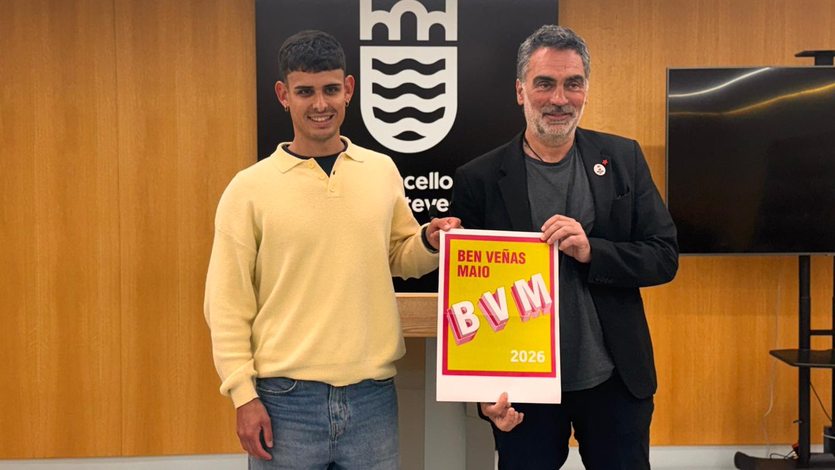 galicia_diario's tweet image. #Galicia, #Pontevedra | Aberta unha nova convocatoria do certame Ben Veñas, Maio para fomentar a creatividade en galego na mocidade / @Pontevedrate