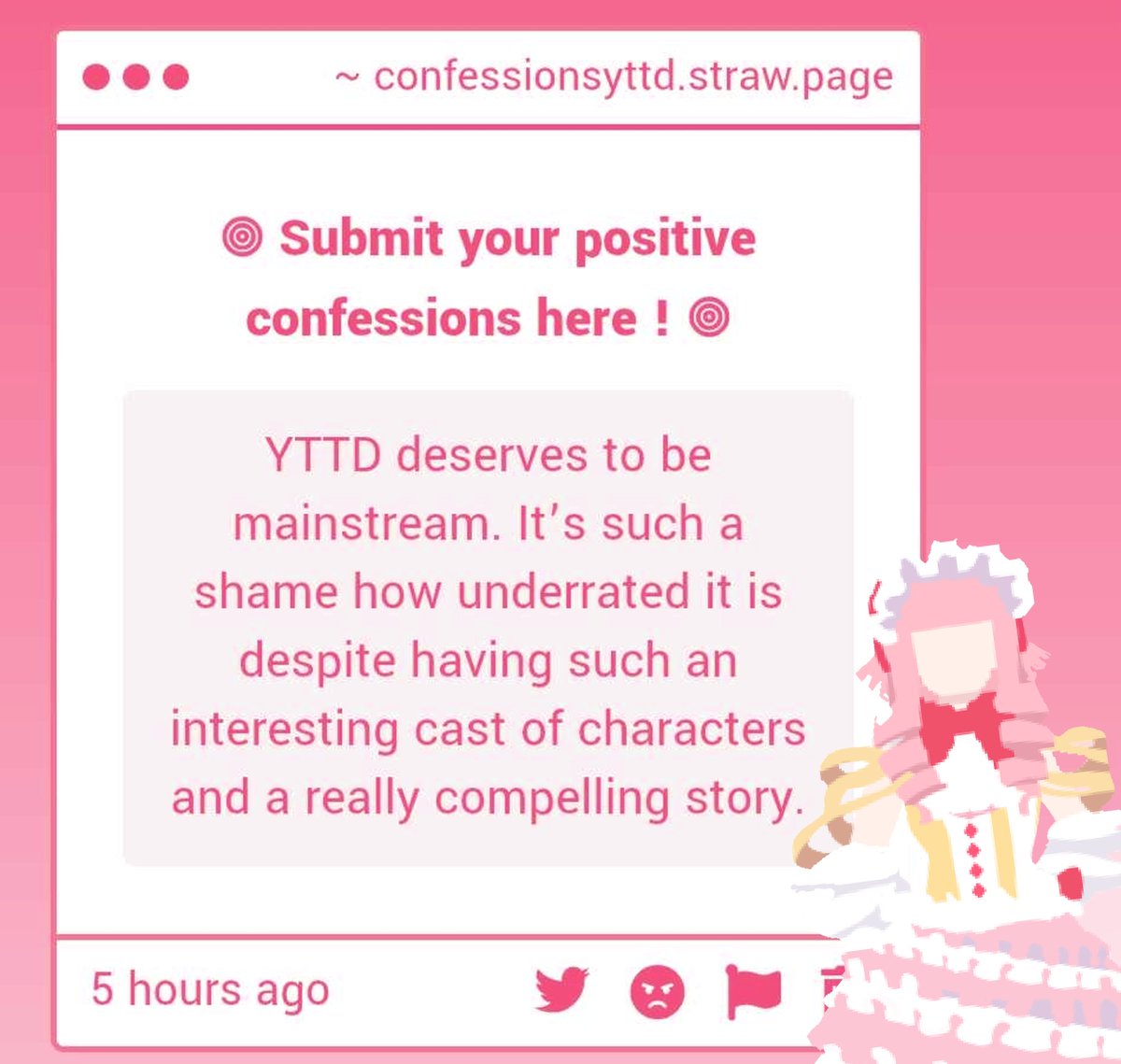🎀 ၊၊||၊‧₊˚ Yttd Positive Confessions tweet media