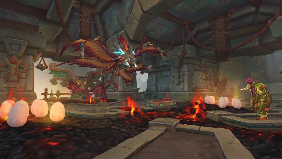 zeodeon's tweet image. JAN'ALAI, ayudando a su prole 🔥

No estoy seguro si sera un evento, mini juego o serie de quests como fue en DF con la guarderia, pero basicamente hay que ayudala con su nueva camada. No encontre mucha info al respecto.

#worldofwarcraft #warcraft #wow #Midnight