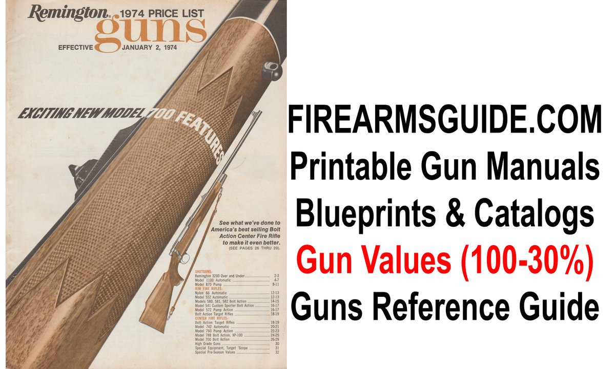 FirearmsGuide's tweet photo. Remington 1974 Price List for you to print out with 27,000 other gun catalogs, blueprints, gun diagrams, old guns & ammo catalogs, parts lists, repair manuals at https://t.co/Le4Utw9Iiq #GunStore #FFLDealer #GunShopOwner #FirearmsDealer #GunRetail #Gunsmith #winchester #guns #2A #Remington