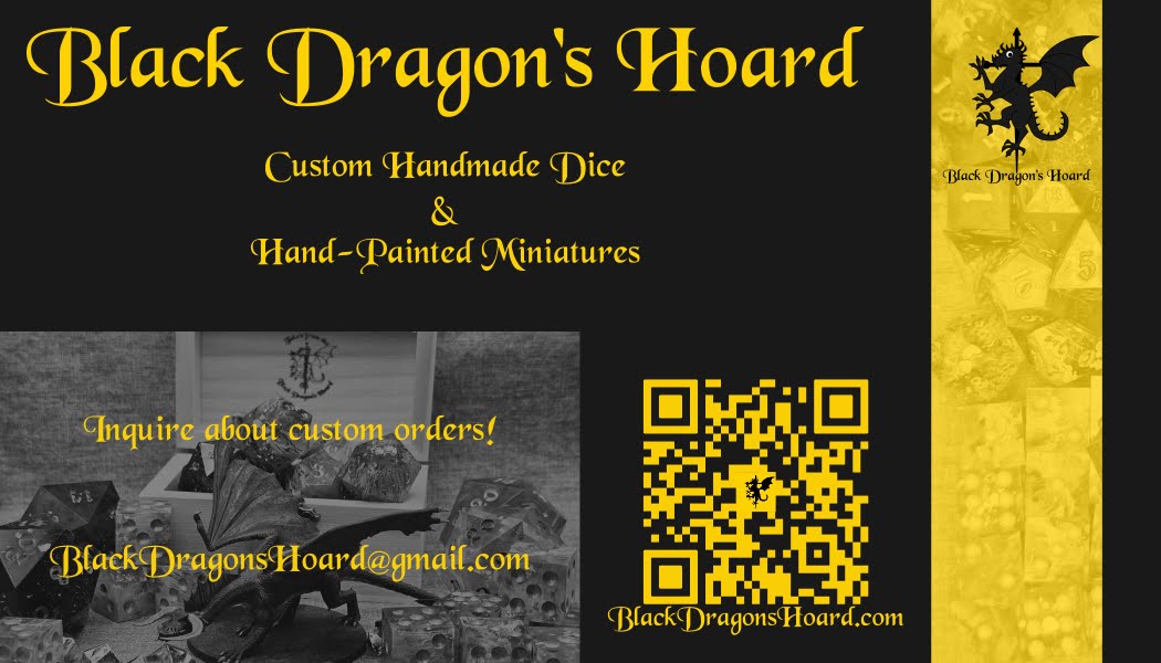 blackdragondice's tweet image. I did some work on new business business cards!  Doing so, I got to practice my graphic design and product photography skills.  I'm really happy with how they turned out!

As the card says, commissions are open!

#dnd #dice #dicemaking #d20 #smallbusiness #miniaturepainting #art