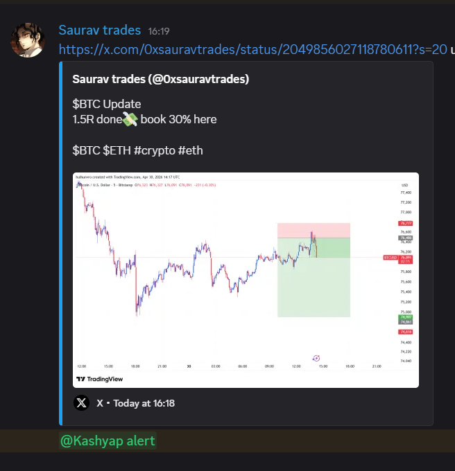 orionpips's tweet photo. The Swift Scalps duo delivering results today! 📈

Hanzla banked a solid 3R on XAU/USD 🥇

Saurav secured a clean 1.5R on bitcoin:native  ₿

Execution is everything. Let's keep the streak alive! ⚡️ #Trading #XAUUSD #BTC #SwiftScalps https://t.co/iiQc5Gf17h