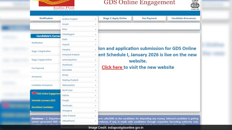 ndtveducation's tweet image. India Post GDS 3rd Merit List 2026: Check When And How To Download Result PDF
ndtv.com/education/indi…

#IndiaPost #IndiaPostGds2026