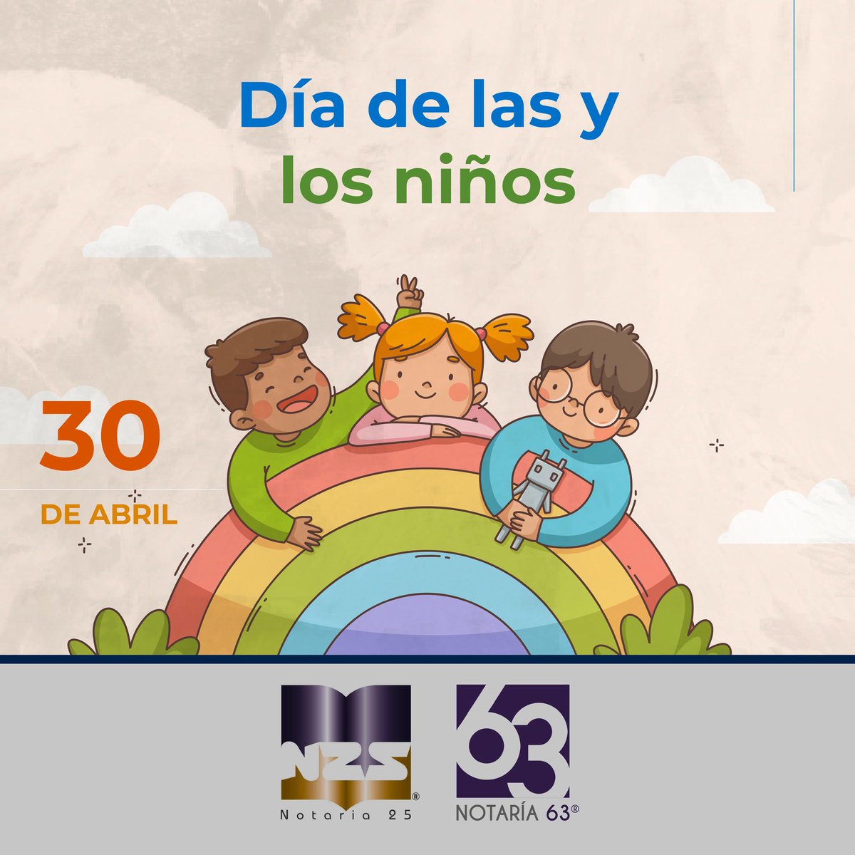 lic_JoseMaria's tweet photo. Hoy celebramos a quienes llenan de sentido nuestro presente y futuro.
La niñez nos recuerda que todo esfuerzo por dar certeza y seguridad vale la pena.

¡Feliz Día de las Niñas y los Niños! 🎈 https://t.co/rguj8jw8Zk