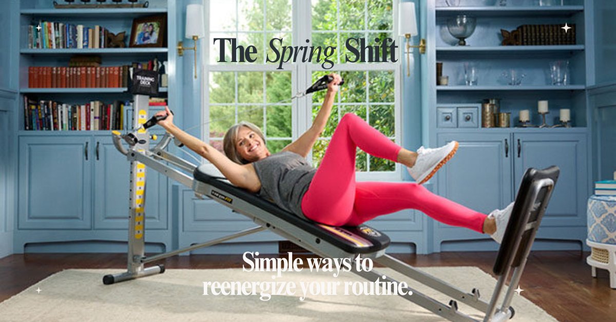 TotalGymDirect's tweet photo. Check out 7 ways you can refresh your habits this Spring!

https://t.co/uLdeMezoPY https://t.co/0REC5CeUeL