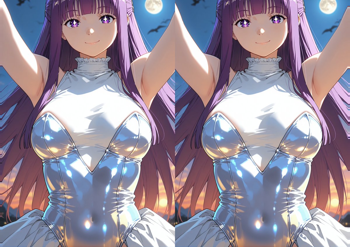 McLovin_Ch_AI's tweet image. フェルン 葬送のフリーレン
Fern Funeral Freelen
SFW Stereoscopic anime illustration.👀 Parallel viewing SBS🎧 VR headset compatibleMore stereo sets and variations on Patreon.patreon.com/mclovin_videos… #Stereoscopic #SBS