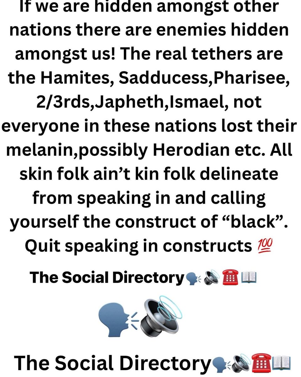 SocialDirect94's tweet photo. 1-800-0P3RATORS, Do yall agree⁉️🤔🧐💭 #fba #foundationalblackamerican #tethers #thesocialdirectory #securethe12 #securetheelect #securethe12tribes https://t.co/M8hP33KNlh