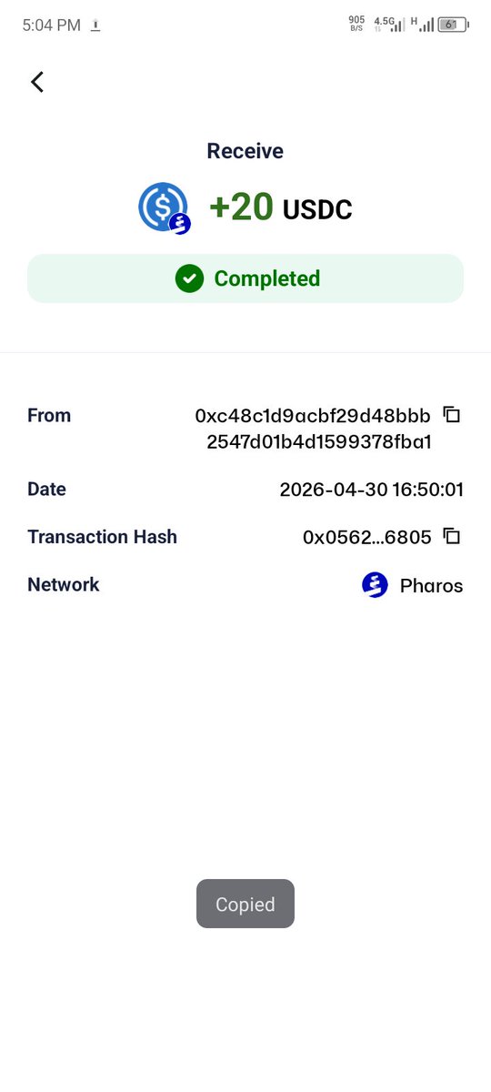 Rukkaiyah01's tweet photo. @Kiwi_Nod @pharos_network @Kiwi_Nod I didn't test much on testnet because everything is work smooth but as pharos mainnet is live I start interacting with @FaroSwap to swap $PROS to USDC and I sent it to my TopNode wallet to interact more there 
Topnode wallet
0xeACf4314e2b48110b31fc510252bF5207ea748aD https://t.co/vgqrVeXgXT