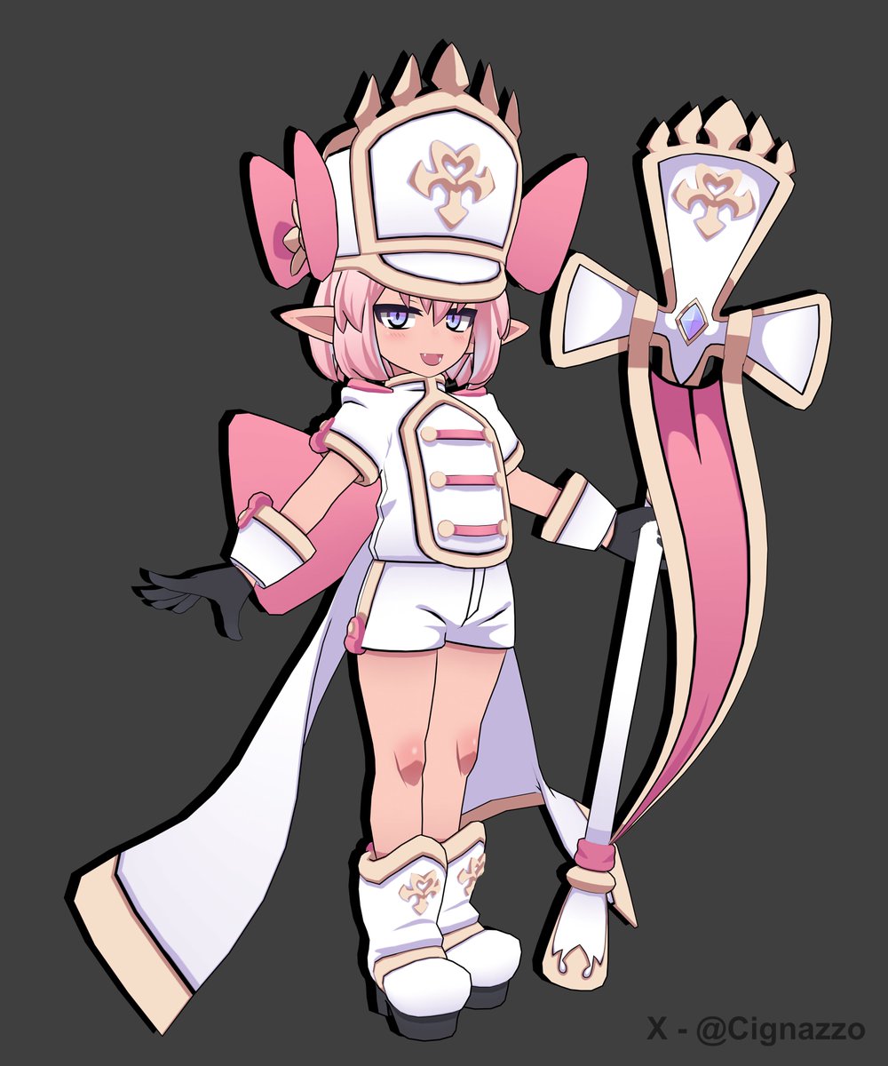 Cignazzo's tweet photo. I've finally finished this original 3D character.
If you want to see it in its entirety, you can find it on Sketchfab:
https://t.co/ZbKOcBPrcX
#blender #3dart #oc_art https://t.co/A3xNpndOyb