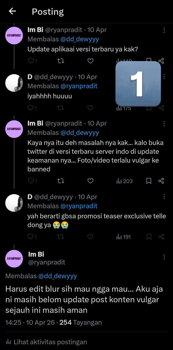 bacotan nya @ryanpradit tweet media