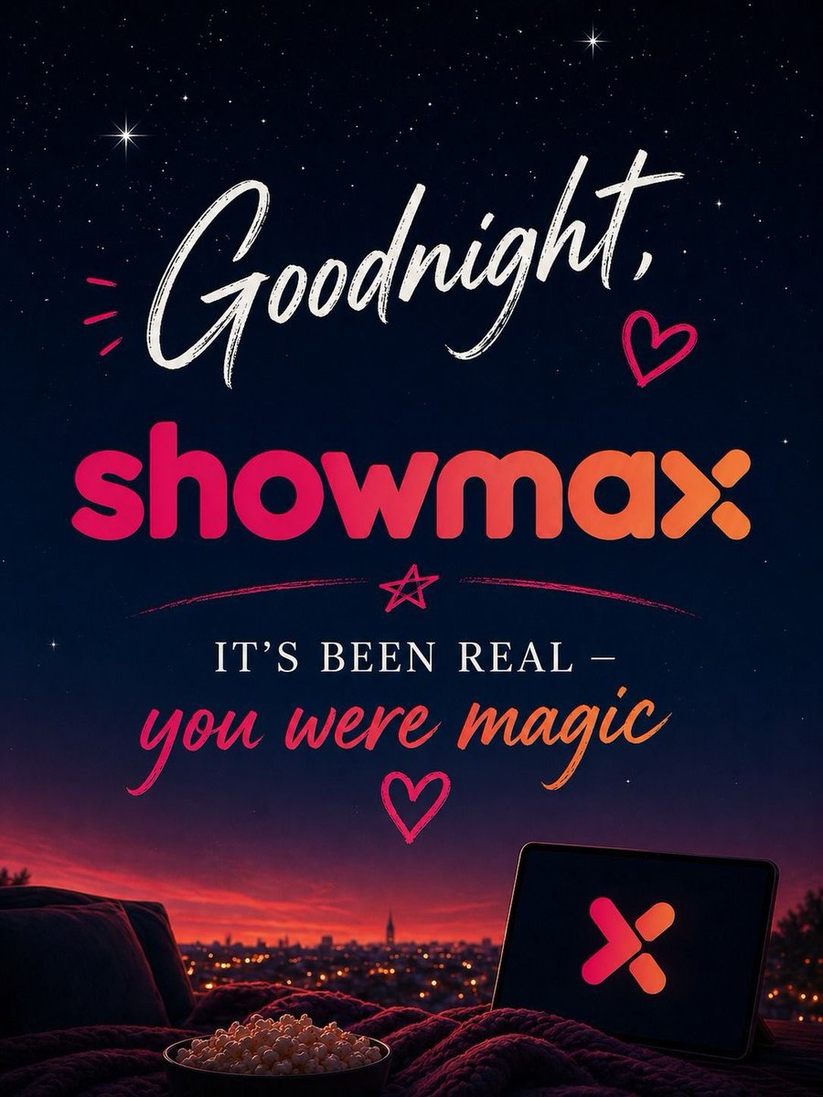 Showmax officially shuts down at midnight. Marking the end of the biggest streaming platform in Africa.