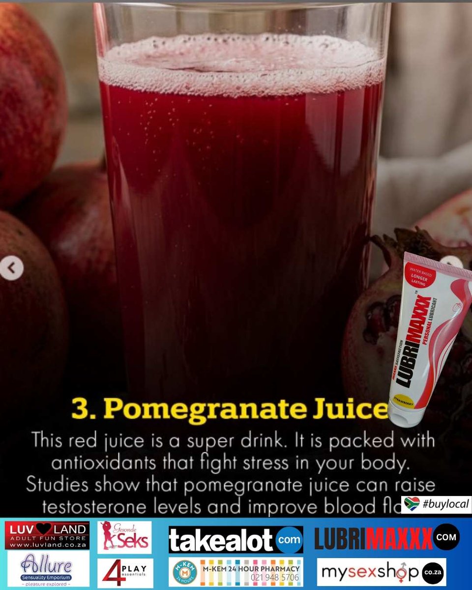LubrimaxxxLube's tweet image. Want to improve your intimacy naturally?

Of course, we all want!  Drink some pomegranate juice and see how you perform like a porn star!

Number 3 of 8: Pommegranate Juice  #intimacy #dick #wet #cum #dick #piel #sex #uncut #cutdick #bestlube #lubrimaxxxlube