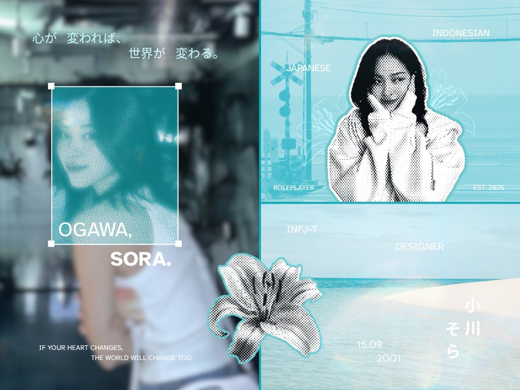 小川，Sora。 tweet media