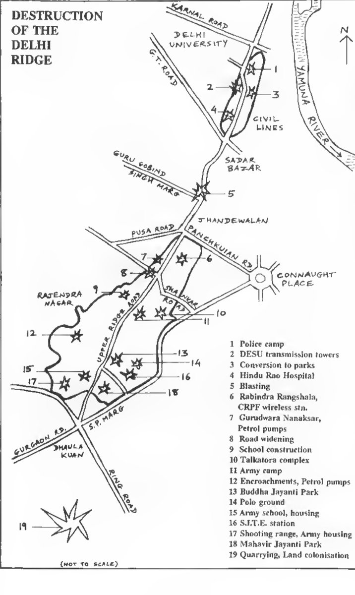 SaffronDelhite's tweet image. Rahul Gandhi thinks Delhites would forget Congress sins?

Who:
-blew up Delhi Ridge for access to Karol Bagh/Jhandewalan?

-allotted Ridge for JD TYTLER School, Manavsthali, Bal Bharti, Springdales, APS etc

-allowed Gurudwara Nanaksar on Shankar Road Ridge?

#AirPollution
👇🏻