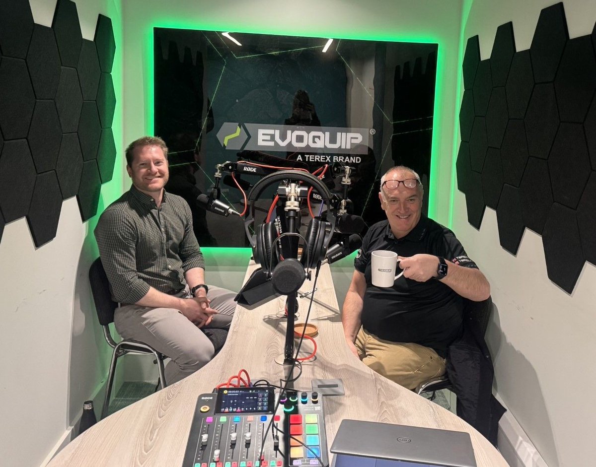 TerexCorp's tweet photo. Hear Kieran Hegarty, President of Terex Materials Processing, reflect on his career, Terex’s evolution and 10 years of EvoQuip.🎧 https://t.co/AY2ukiGi9s
#EvoQuip #Terex #Podcast https://t.co/FjYPfa7Zev