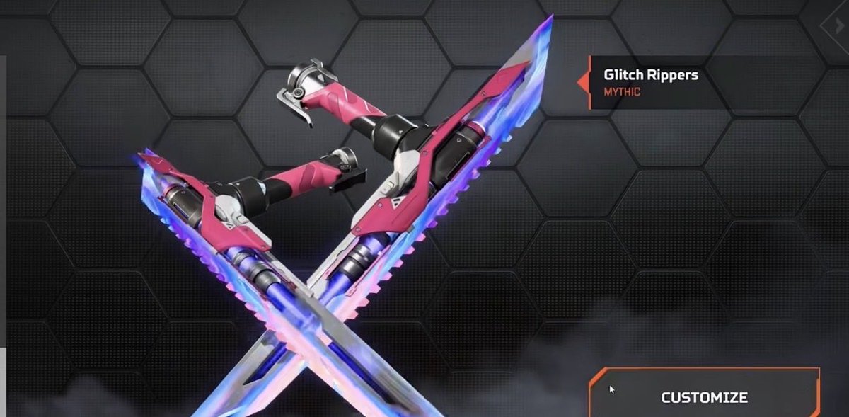 Apex_100MIRUi7's tweet image. 【汎用スパレジェ「ツイン・レイザーズ」】
引用HYPERMYSTx 
#APEX #ApexLegends
