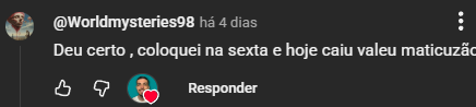 MaticoYTB's tweet photo. Último dia pra ganhar R$50 reais DE GRAÇA!

Que call meus amigos... Pqp

Quem já ganhou comenta aí!👇