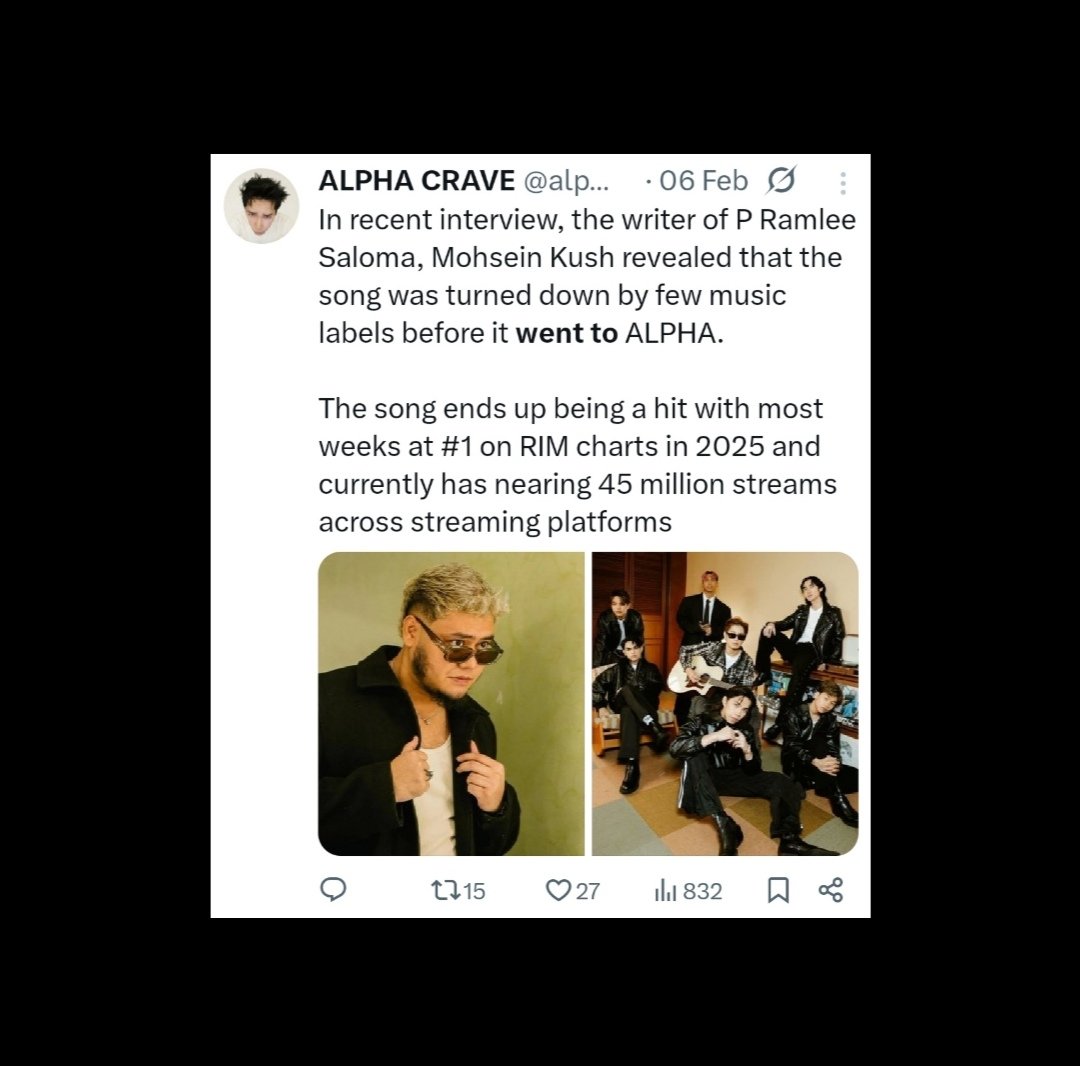 ALPHA CRAVE tweet media