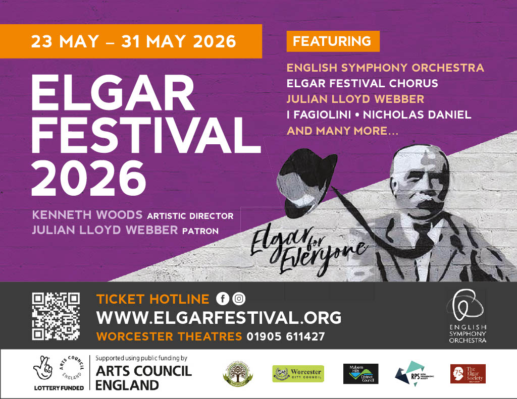 ArcheryPromos's tweet photo. Thanks to @SeenandHeardInt who have announced details of @ElgarFestival - in #worcester, #malvern and #pershore, 23-31 May - featuring performances by @EnglishSymphony and @kennethwoods conductor, plus events for listeners and performers of all ages: https://t.co/VTcY6G5Nux https://t.co/kGM4BujHJn