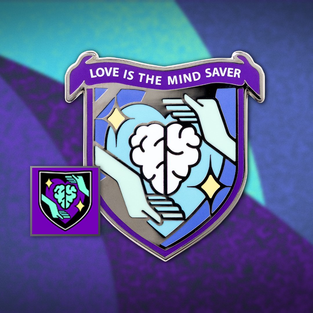 GuardiansMH's tweet photo. Guardians, it’s time to be a Light in more ways than one

Support mental health awareness &amp; stand with the community by picking up the Love is the Mind Saver pin

Every pin helps remind others they’re not alone

Today is the last day!
https://t.co/oshwL39och https://t.co/pnTv3NtZbv
