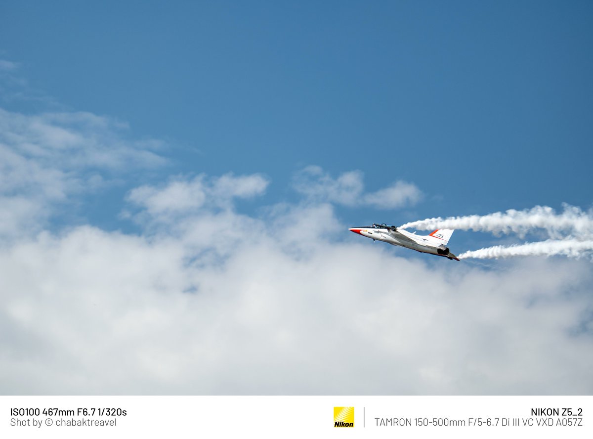 chabaktravel's tweet image. 한국의 T-50 고등훈련기 입니다.
#Nikon #Tamron