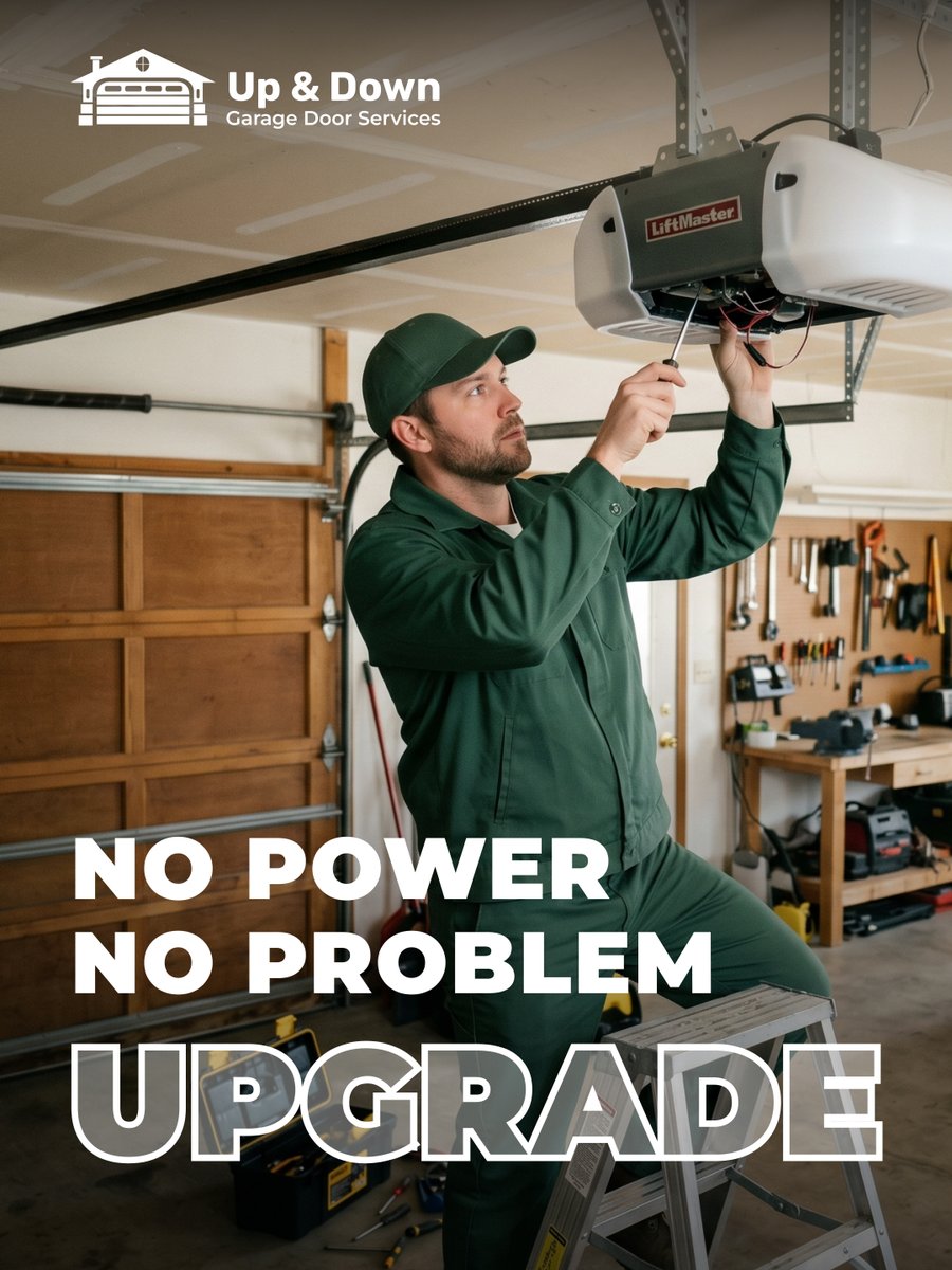 up_down_garage's tweet image. Don't get stuck during a storm! ⚡ Ask about garage door openers with battery backup systems.

📞 Call us at (475) 267- 4105  for garage door help today
💚 Up &amp;amp; Down Garage Doors 
uadgaragedoors.com/garage-door-op…

#PowerOutage #BatteryBackup #SafetyFirst #HomeTech #SmartGarage