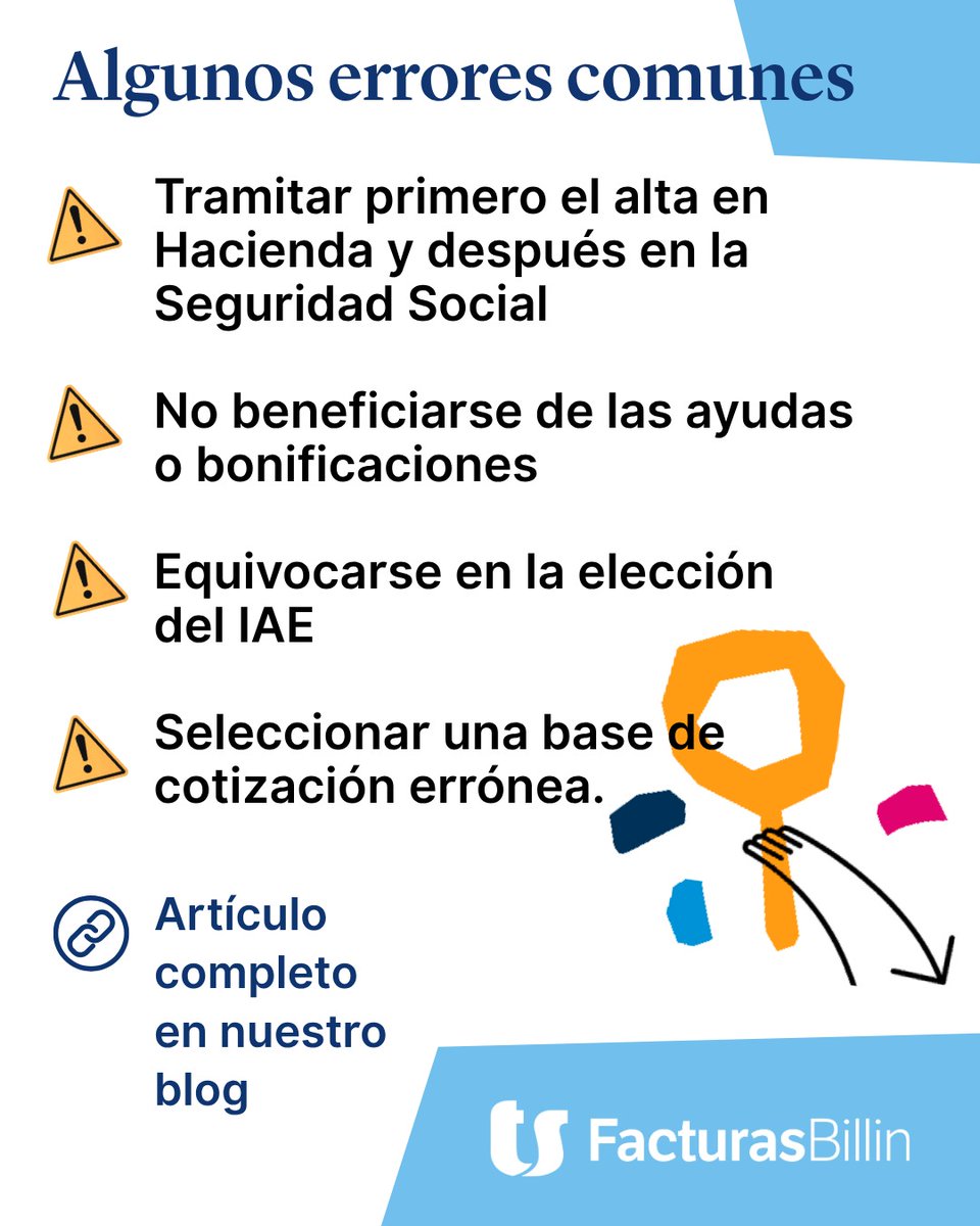 Billin_ES's tweet photo. (2/2)

📌Pasos clave en Seguridad Social y Hacienda.
📌Plazos legales.
📌Gestión del sistema de cotización por ingresos reales.
📌Cómo evitar errores comunes.

Información completa aquí 👉https://t.co/GdW22ikRxi

#Pymes #autónomos #TSFacturasBillin #seguridadoscial #hacienda https://t.co/KOW0Hkcais