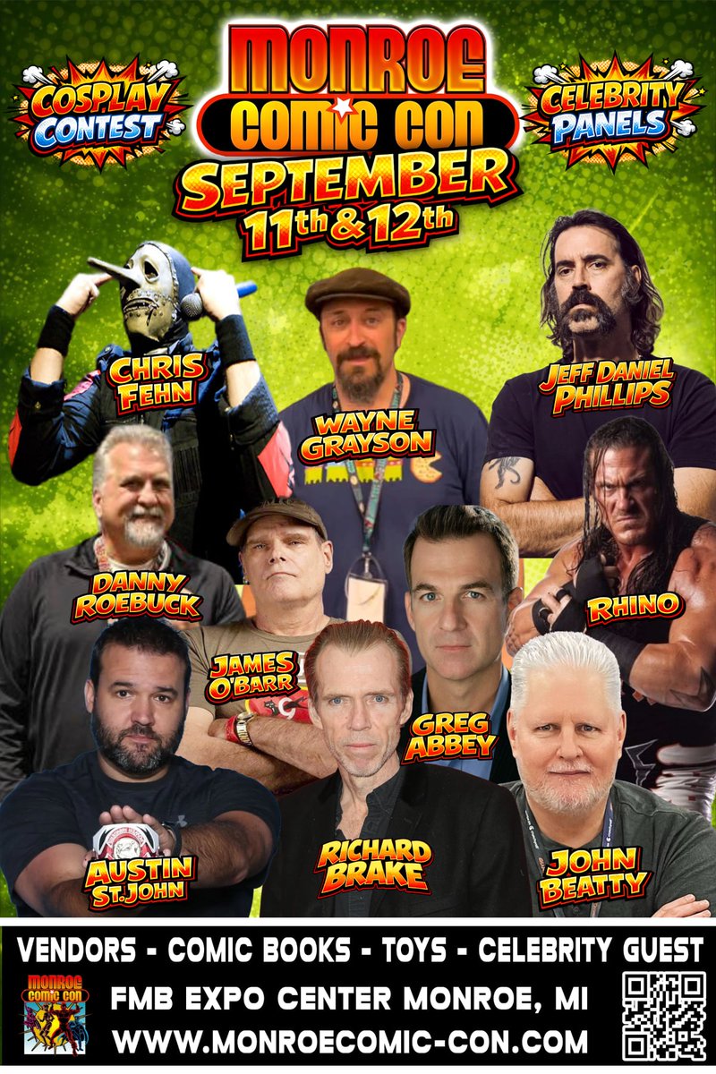 The Monroe Comic Con tweet media