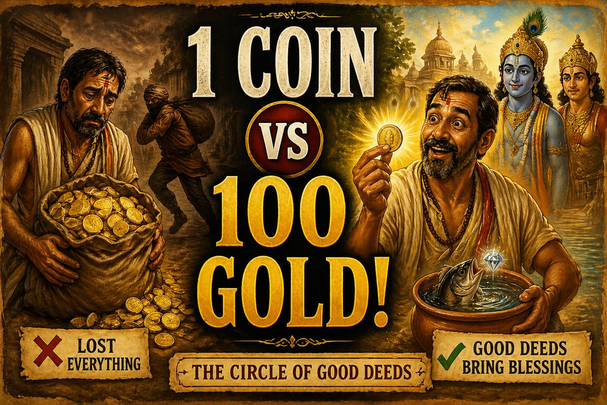 PaulVedant45748's tweet image. Why One Coin Did More Than 100 Gold Coins! 😲💰 | The Circle of Good Deeds #kids #cartoon #animation   What if 1 small coin could change your life more than 100 gold coins? 😲💰
youtu.be/MzSlm3tBIGQ