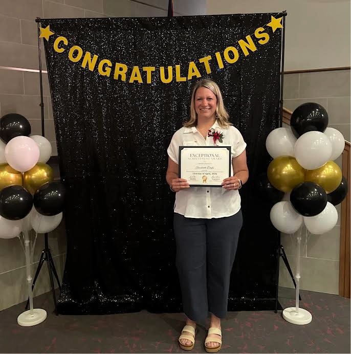 CMFalconsLife's tweet photo. 43rd annual Exceptional Achievement Award Ceremony - 2 staff members were recognized: Caitlin O'Hara and Liz Doyle.

What an incredible honor! We are proud to have you both as part of the Falcon family. Congratulations on this well-deserved recognition! https://t.co/cHHFsxSi1z