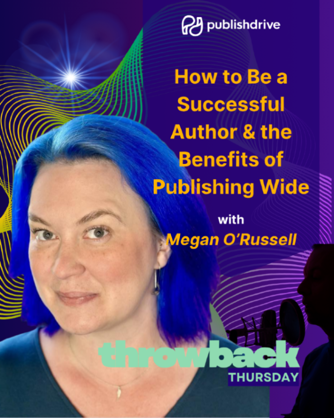 publishdrive's tweet photo. Throwback to Danica Favorite’s chat with Megan O’Russell on author success and publishing wide.

Key idea:
Publishing wide helps you reach readers you would not otherwise find.

Simple, but powerful.

Watch: https://t.co/tvUEJXDFlF

#ThrowbackThursday #IndieAuthor #PublishingWide https://t.co/cnmBCLI6qP
