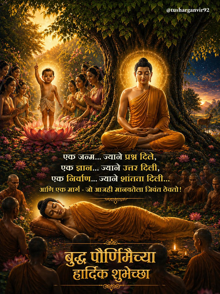 MrGanvir's tweet photo. Happy Budhha Poornima 
#Budhapoornima https://t.co/18G25VMIXm