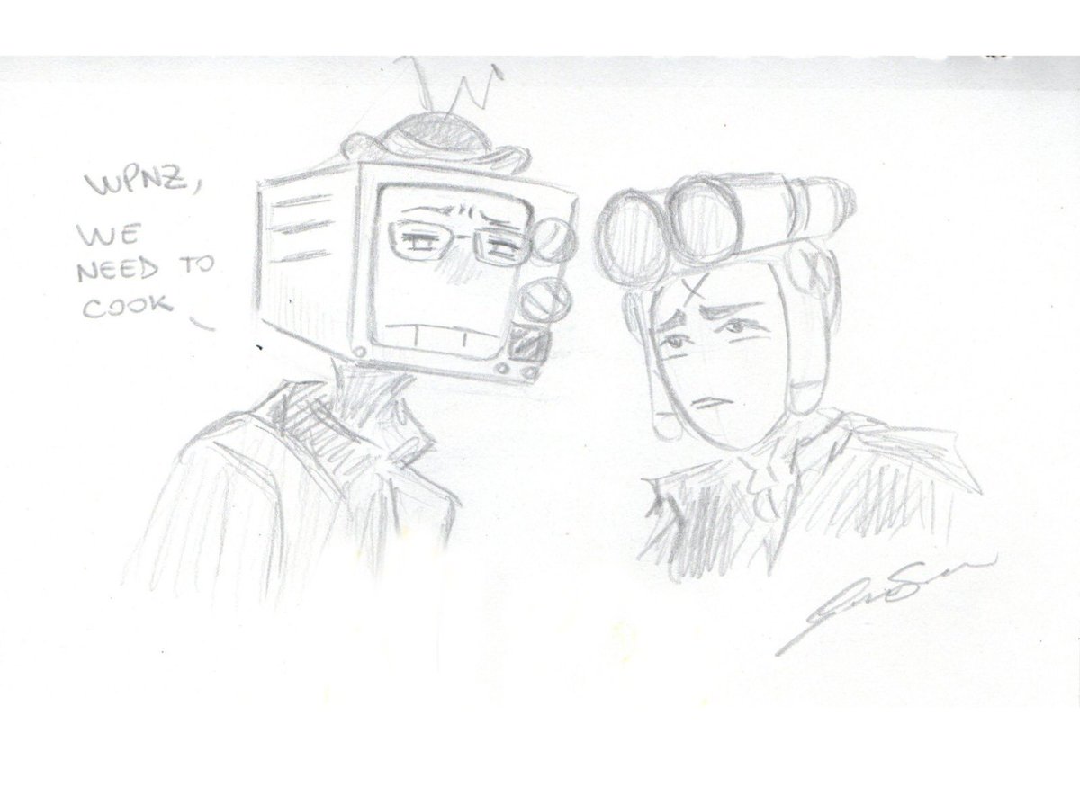 DeepDarkness__x's tweet image. I am the danger!  #breakingbad #mrpuzzles #gunshow #crossover #mrwpnz #smg4 #drawing #art
