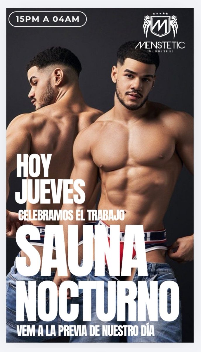 MENSTETIC Sauna tweet media