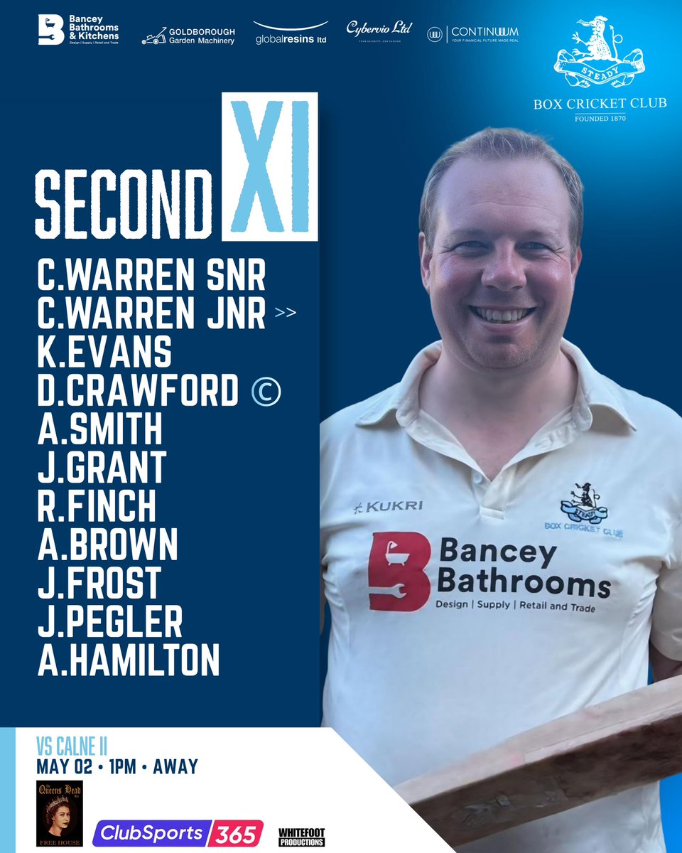 BoxCricketClub's tweet photo. Teams for the weekend as the league season gets underway https://t.co/Am1HE4NVzC