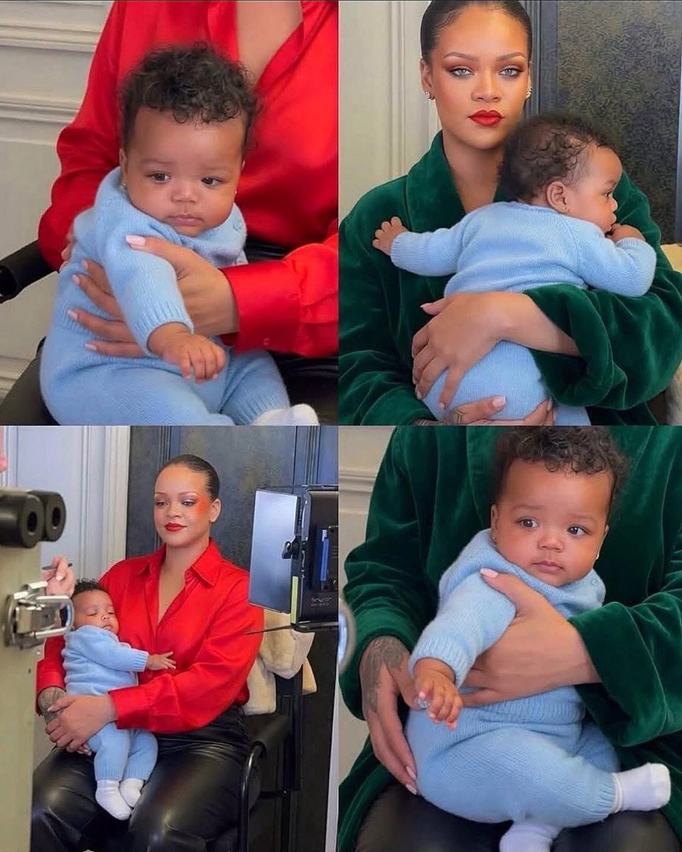 Rihanna seen with her gorgeous Irish 🥰