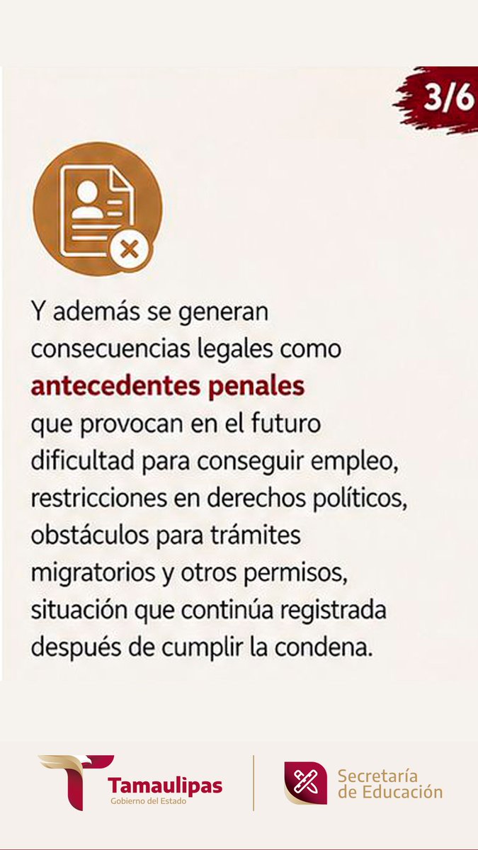 EDUCATAM's tweet image. ⚠️En redes hay retos virales que pueden causar daño físico y emocional. 

Supervisa, dialoga y prevén riesgos. Ante amenazas, acude a tu escuela o llama al 911.

#SinEducaciónNoHayTransformación
#EducaciónEducaciónYMásEducación
#Tamaulipas #México