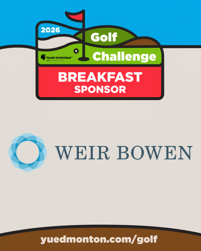 YUEdmonton's tweet photo. 🥳Did you know you get a hot breakfast AND a steak dinner with your golfing? https://t.co/WyfcwTL2Kh

👏 Thank you to Weir Bowen LLP for supporting Edmonton youth through the 37th Annual Golf Challenge as our Breakfast Sponsor! Check them out at https://t.co/3yLoidzXrO

#golf https://t.co/wXImf18xe8
