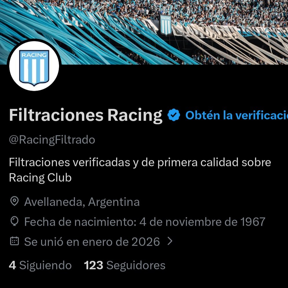 Filtraciones Racing tweet media