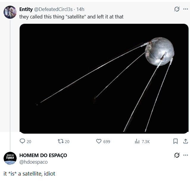 HOMEM DO ESPAÇO tweet media