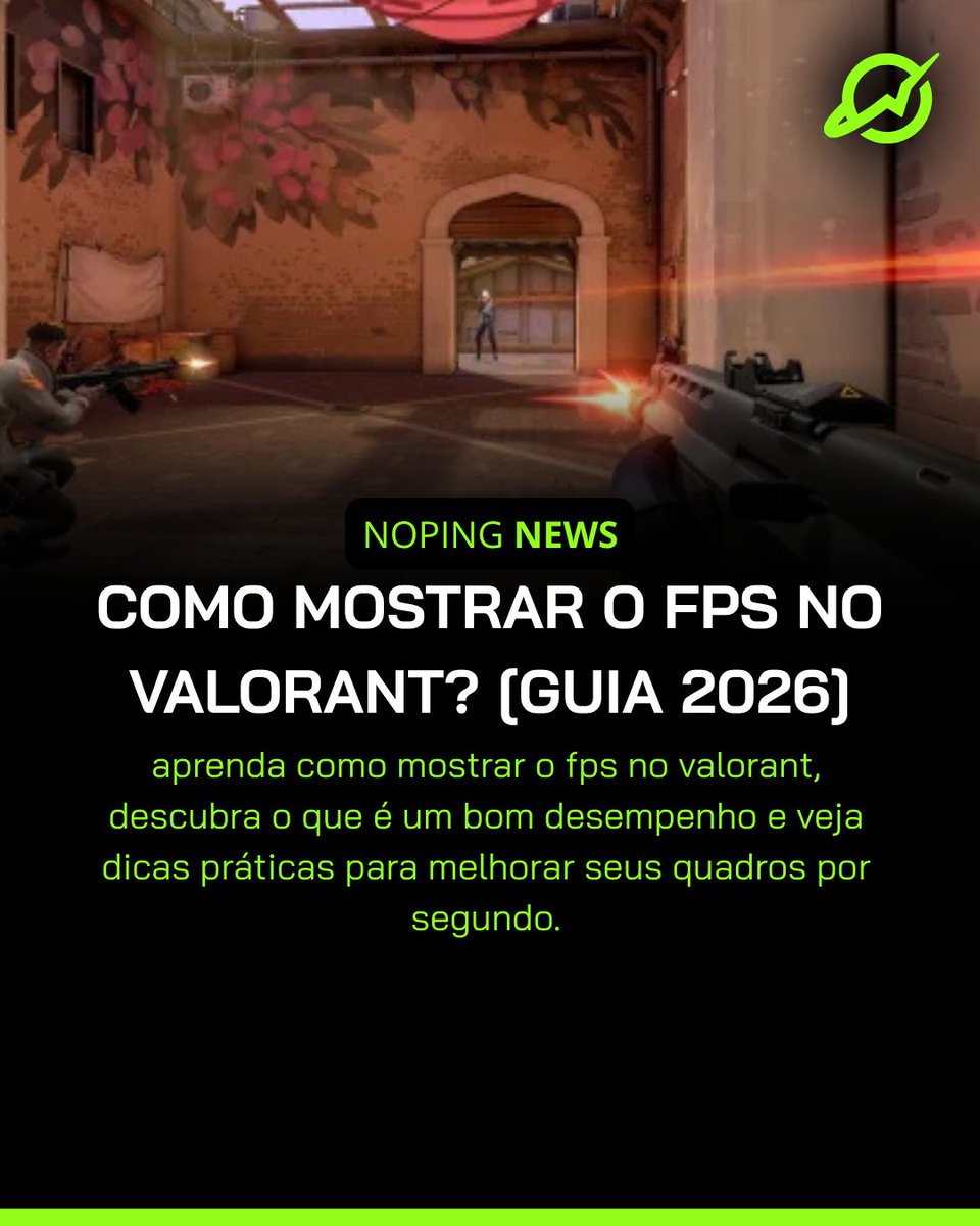 NoPingEsports's tweet photo. quer ver seu fps no valorant e melhorar o desempenho? preparamos um guia rápido no nosso blog com dicas práticas para te ajudar, confira no blog. https://t.co/R3RnmOF92t