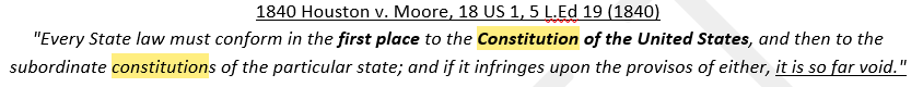 IncognitoJurist's tweet image. States &amp;amp; Fed gov BIND to #Constitution 
Man's God-given Unalienable Rights &amp;amp; Freedoms are
Hierarchical - Supreme - Antecedent to gov &amp;amp; its agents
100's of case law by #SCOTUS man's freedom to move